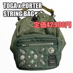 TOGA x PORTER STRING BAG トーガ ポーター バッグ