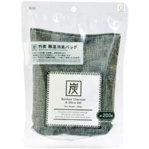 竹炭 除湿消臭バッグ 200G × 60点