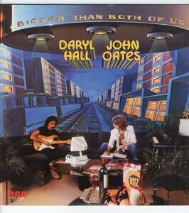 LP ロックン・ソウル　ダリル・ホールとジョン・オーツ BIGGER THAN BOTH OF US / DARYL HALL & JOHN OATES【Y-1070】