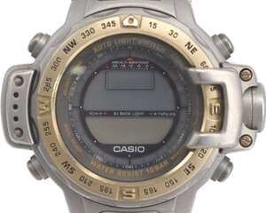 レアモデル【CASIO】カシオ PROTREK プロトレック PRT-4000T-7B メンズ 純正ブレス クォーツ 中古品