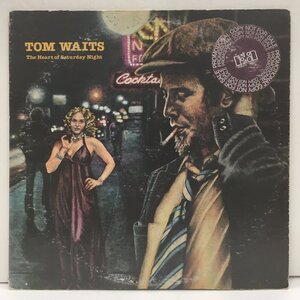 LP Tom Waits / The Heart Of Saturday Night 7E1015 Asylum Records PROMO US-ORIGINAL トム・ウェイツ / 土曜日の夜