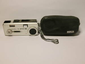 【№9057-6011D】中古ジャンク品：MINOLTA 16 MG-S ミノルタ 16 MG-S 