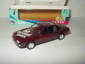 Busch Made in Germany Opel Manta / ドイツ製ブッシュ オペル マンタ ( 1:43 )