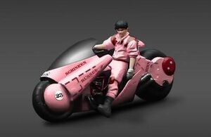 1/64 timemicro AKIRA バイク　フィギュア　アキラ　ピンク