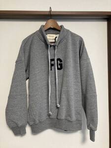 FEAR OF GOD MOCK NECK FG PULLOVER Sサイズ　良品 フィアオブゴッド モックネック スウェット 