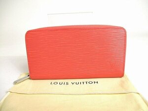 【希少】 【未使用保管品】 ルイヴィトン LOUIS VUITTON エピ シルバー金具 ジッピーウォレット 長財布 メンズ レディース