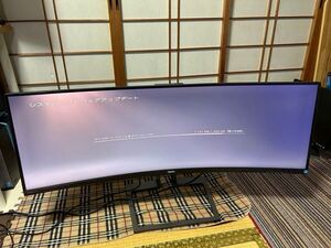 【1円スタート】【中古品】ウルトラワイドモニター　Philips 液晶モニター 43.4インチ　439P9H1