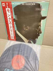 JPN 1ST PRESS！美盤LP帯付！セロニアス・モンク Thelonious Monk Quartet / Monk