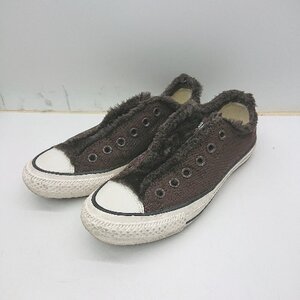 ◇ Θ CONVERSE コンバース ALL STAR オールスター　32199321 スニーカー サイズ24 ブラウン レディース E