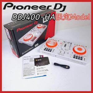 美品！Pioneer DJコントローラー DDJ400-HA 限定モデル