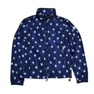 MONCLER CAPBRETON ナイロンジャケット スター 星総柄 ネイビー 1