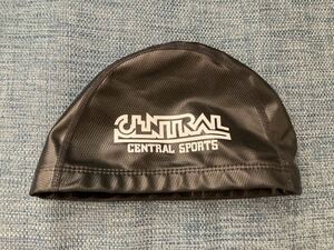 CENTRAL SPORTS セントラルスポーツ 指定 スイムキャップ 水泳帽 スイムウェア ブラック 黒 M/プール 競泳