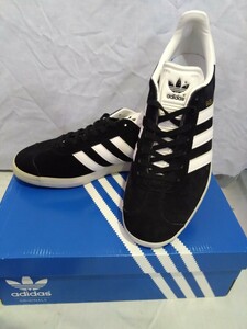 【新品】adidas アディダス ガゼル Gazelle BB5476 ブラック/ホワイト/ゴールド 27.0cm メンズ スニーカー