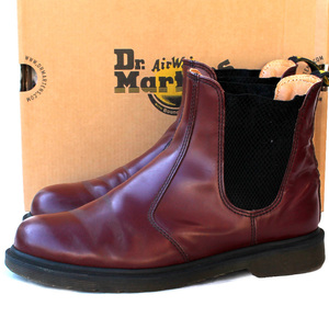 Dr.MARTENS ドクターマーチン★2976 チェルシーブーツ UK7＝26 サイドゴアブーツ チェリーレッド ショートブーツ p i-515