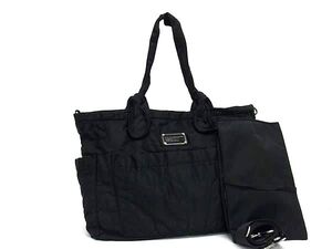 1円 ■美品■ MARC BY MARC JACOBS マークバイマークジェイコブス ナイロン トート ショルダーバッグ マザーズバッグ BJ6273