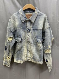 SAINT MICHAEL セントマイケル x BERBERJIN vintage denim jacket デニムジャケッ ジャケット M 中古 TN 1