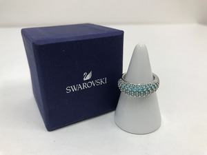 スワロフスキー SWAROVSKI 美品 華やかで美しい輝き 圧倒的存在感！キレイめコーデとも相性抜群！リング指輪55 約13号