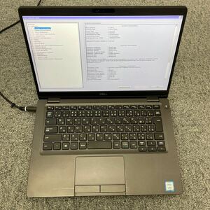 ジャンク品 DELL Latitude 5300 Core i7-8665U／メモリ8GB／HDDなし／現状渡し(管理110708)