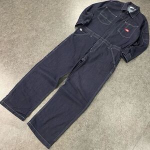 Dickies CORDURA ディッキーズ 長袖 オーバーオール オールインワン デニム ツナギ 作業着 作業服 コーデュラ ストレッチ メンズ D756