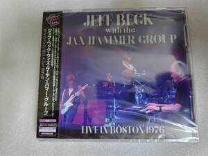 音楽CD 未開封 Live in Boston 1976　Jeff Beck/Jan Hammer Group ジェフ・ベック ヤン・ハマー ライヴ・イン・ボストン 輸入盤国内仕様