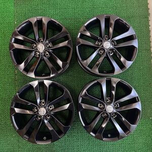 【928】日産 ジューク 純正アルミホイール 17×7J+47 114.3-5H 再塗装ブラックパールクリア中古品4本