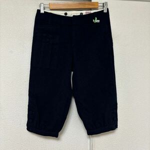 日本製BEAMS BOYビームスボーイ　ウール　ニッカパンツ0クロップドパンツ　ハーフパンツ ネイビー