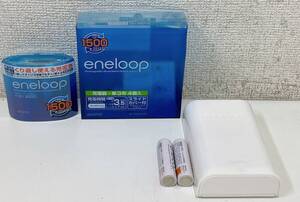 【SANYO eneloop充電器セット 単3電池付き】バッテリー/生活家電/充電池/サンヨー/K611-184