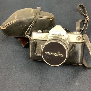 on340 minolta SR-7 AUTO ROKKOR-PF 1:1.4 f=58mm フィルムカメラ 現状品 中古