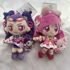 サンリオ　プリキュア　マスコットホルダー　2種