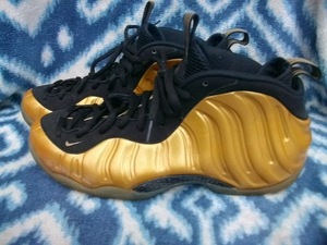 NIKE AIR FOAMPOSITE ONE RETRO 金黒 30.5cm US12.5 極美品 NBA エア フォーム ポジット ワン Ⅰ １ ペニー ハーダウエイ PENNY HARDAWAY