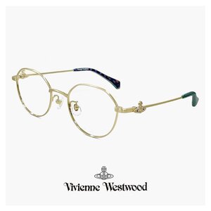 新品 ヴィヴィアン ウエストウッド レディース メガネ 40-0011 c01 48mm Vivienne Westwood 眼鏡 女性 クラウンパント メタル フレーム