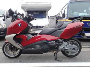 BMW C650GT／距離：３，０５０㎞／車検：２０２６年１１月／ETC&AKRAPOVIC＆GIVI&G・シートヒーター／転倒、立ちゴケなし／タイヤ新