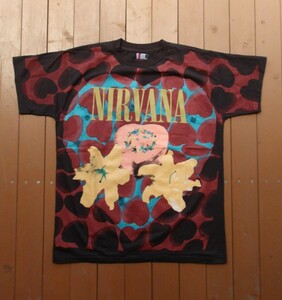 ¥1スタ オークション ニルヴァーナ ハートシェイプドボックス Tシャツ サイズ L BJORK NIRVANA NINE INCH NAILS SONIC YOUTH