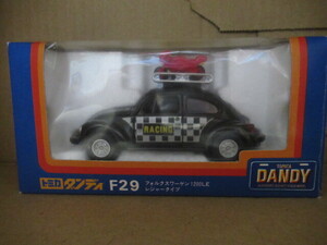 トミカダンディ F29 日本製 1/43 VW フォルクスワーゲン レジャータイプ TOMICA DANDY トミー ポケバイ レア品　黒色