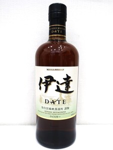 【未開栓】NIKKA WHISKY ニッカ ウイスキー 伊達 DATE 仙台宮城峡蒸留所 謹製 700ml 43％ ジャパニーズ【富】