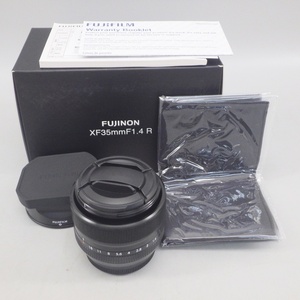 1円〜 FUJIFILM 富士フイルム FUJINON XF35mm F1.4 R 箱付き レンズ 154-2823583【O商品】