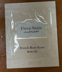 FLORA NOTIS JILL STUART ボディオイル フレンチローズ サンプル