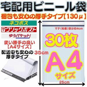 送料無料 A4サイズ 宅配ビニール袋 テープ付き 封筒 梱包資材 梱包袋 箱 バッグ b4 特大 3cm 封筒 宅配ビニール袋 クリックポスト A01