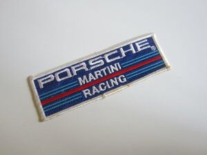 PORSCHE MARTINI RACING ポルシェ マルティニレーシング スパークリングワイン ブランド ワッペン/自動車 バイク 企業 スポンサー 163