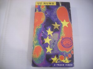 ● 輸入USA盤 VHS　 U2 / NUMB LOVE IS BLINDNESS 3 TRACK VIDEO 1993年 POLYGRAM ISLAND VIDEO 440 088 163-3 ◇r50714