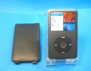 iPod classic 160GB ブラック MC297J/A バッテリー良好 - 10b24