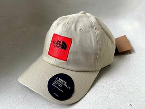 新品 正規品 USA限定 The North Face ノースフェイス ハーフドームロゴワッペン 帽子 ツイルキャップ Gravel 男女兼用 調節可能