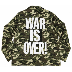 glamb 15SS パトリックジャケット 3 美品 定価30,800円 ストレッチ 迷彩 カモフラ WAR IS OVER グラム