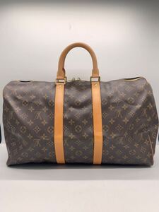 ★ LOUIS VUITTON / ルイヴィトン キーポル 45 モノグラム FL0040 ボストンバッグ ブランド 中古品 0107TM