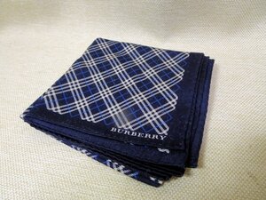 保管品◆Burberry/バーバリー◆ハンカチ メンズ シール付き