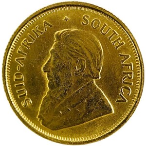 クルーガーランド金貨 1981年 3.41g 南アフリカ共和国 22金 イエローゴールド コレクション Gold