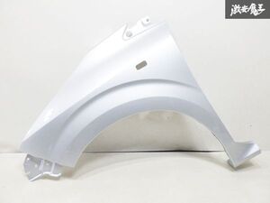 【未使用】 日産純正 E13 ノート NOTE フロント フェンダー 左 左側 助手席側 シルバーメタリック系 ターン穴有 棚1D13