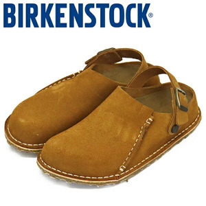 BIRKENSTOCK (ビルケンシュトック) 1025390 LUTRY Premium Suede ルトリー スエードレザーサンダル MINK ナロー幅 BI370 36-約23.0cm