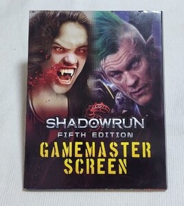 TRPG Shadowrun 5th edition GM screen シャドウラン　第5版　マスタースクリーン英語版(原書)