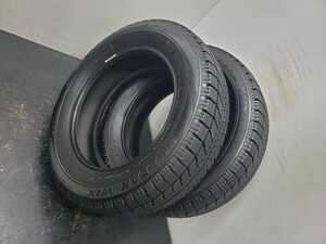 165/65R14 スタッドレス 冬タイヤ 2本 ブリヂストン VRX バリ溝 深溝 送料無料 T2346